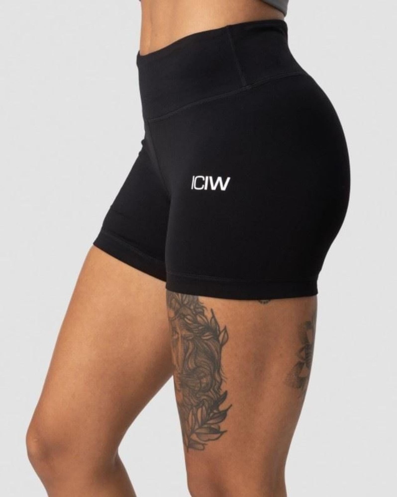 productImage: Classic V-shape Tight Shorts Black - XS