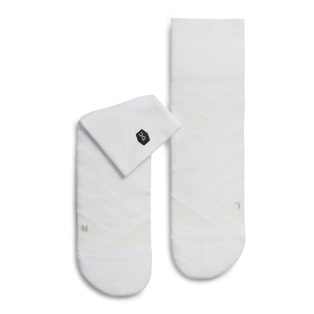 productImage: Performance Mid Sock M White/Ivory
