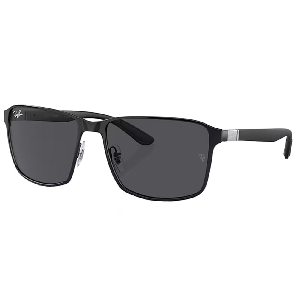 productImage: RB3721 Matte Black On Black Black