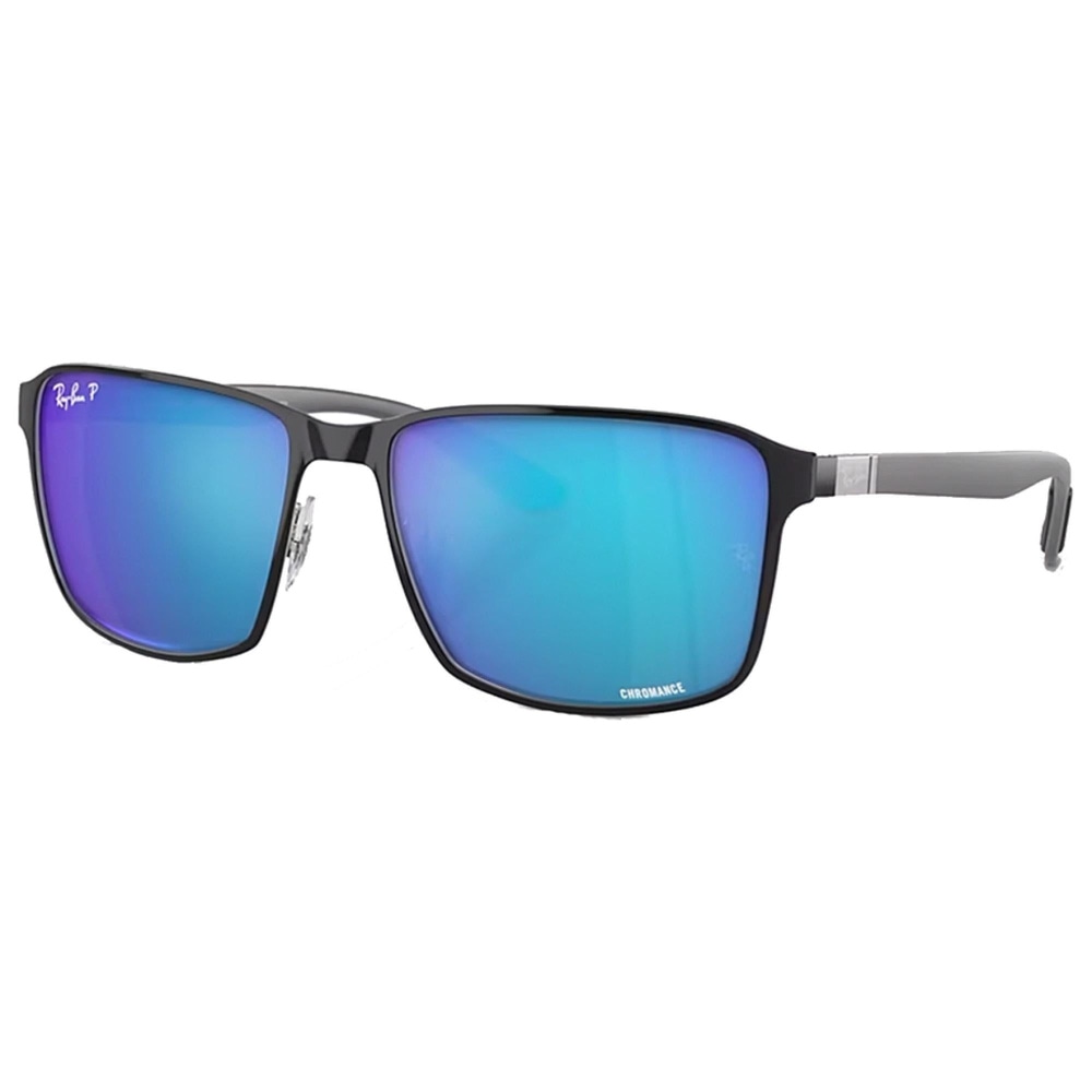 productImage: RB3721CH Black On Silver Green Mir Blue Polar