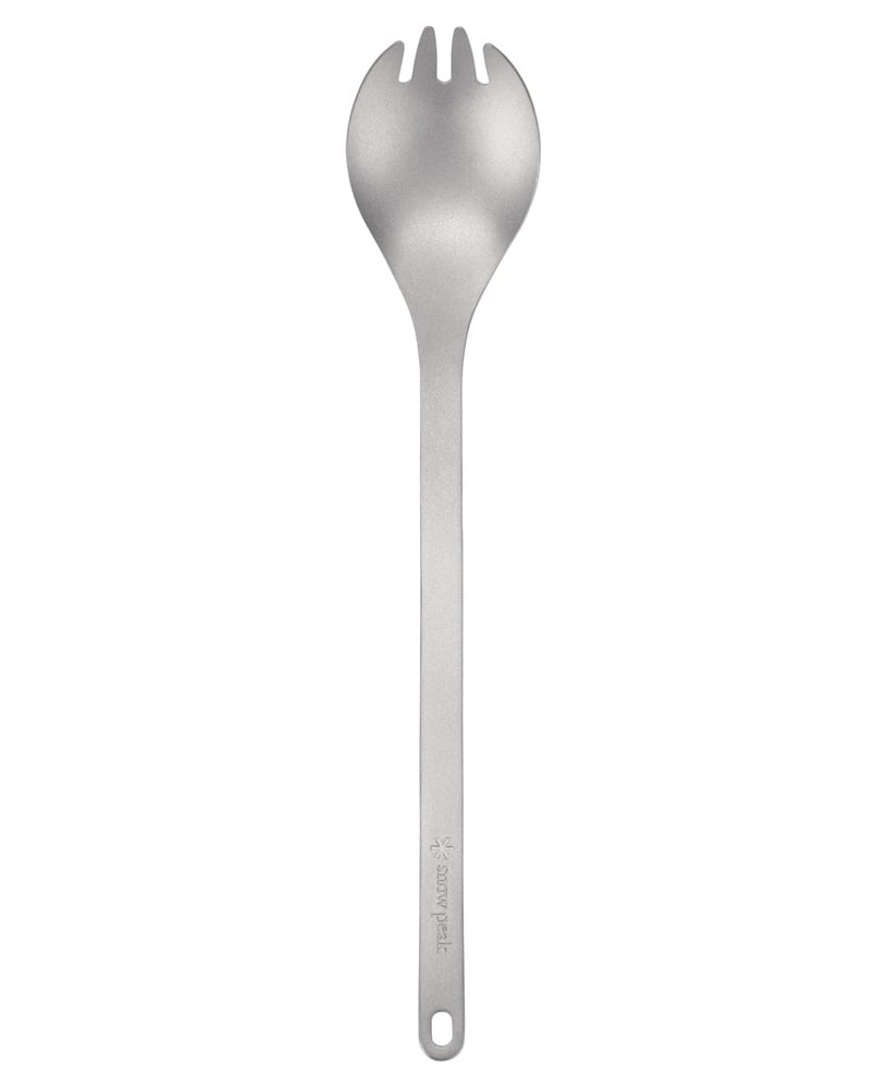 productImage: Long Titanium Spork Silver