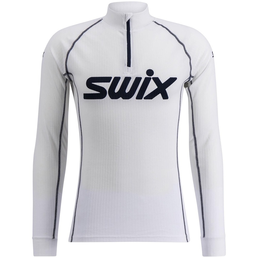 productImage: RaceX Classic Half Zip M Bright White / Dark Navy
