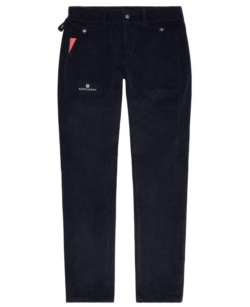 productImage: Fjordcord Slacks 8 Wale Mens Faded Navy