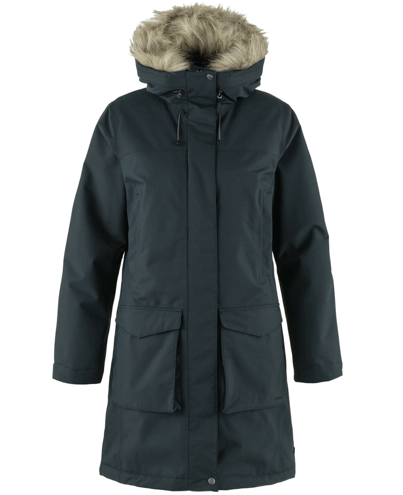 productImage: Nuuk Lite Parka W Dark Navy