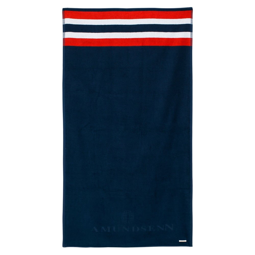 productImage: Aqua Beach Towel Faded Navy