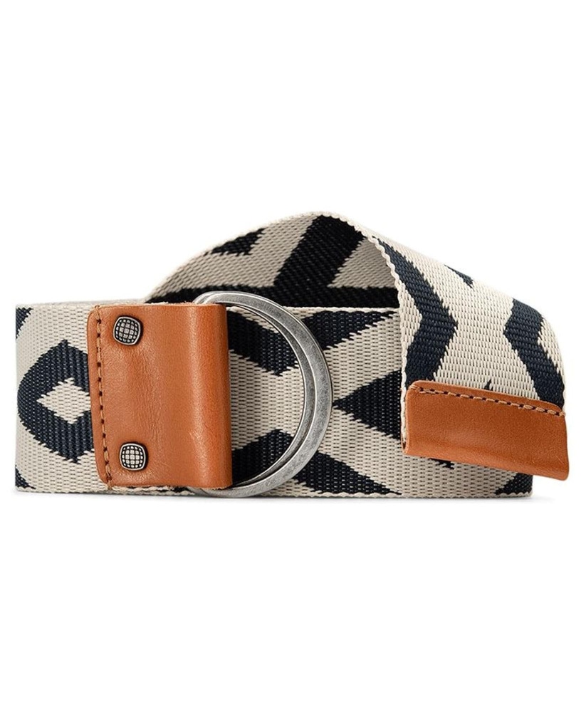 productImage: Woven Belt in Bag Faded Navy/Desert