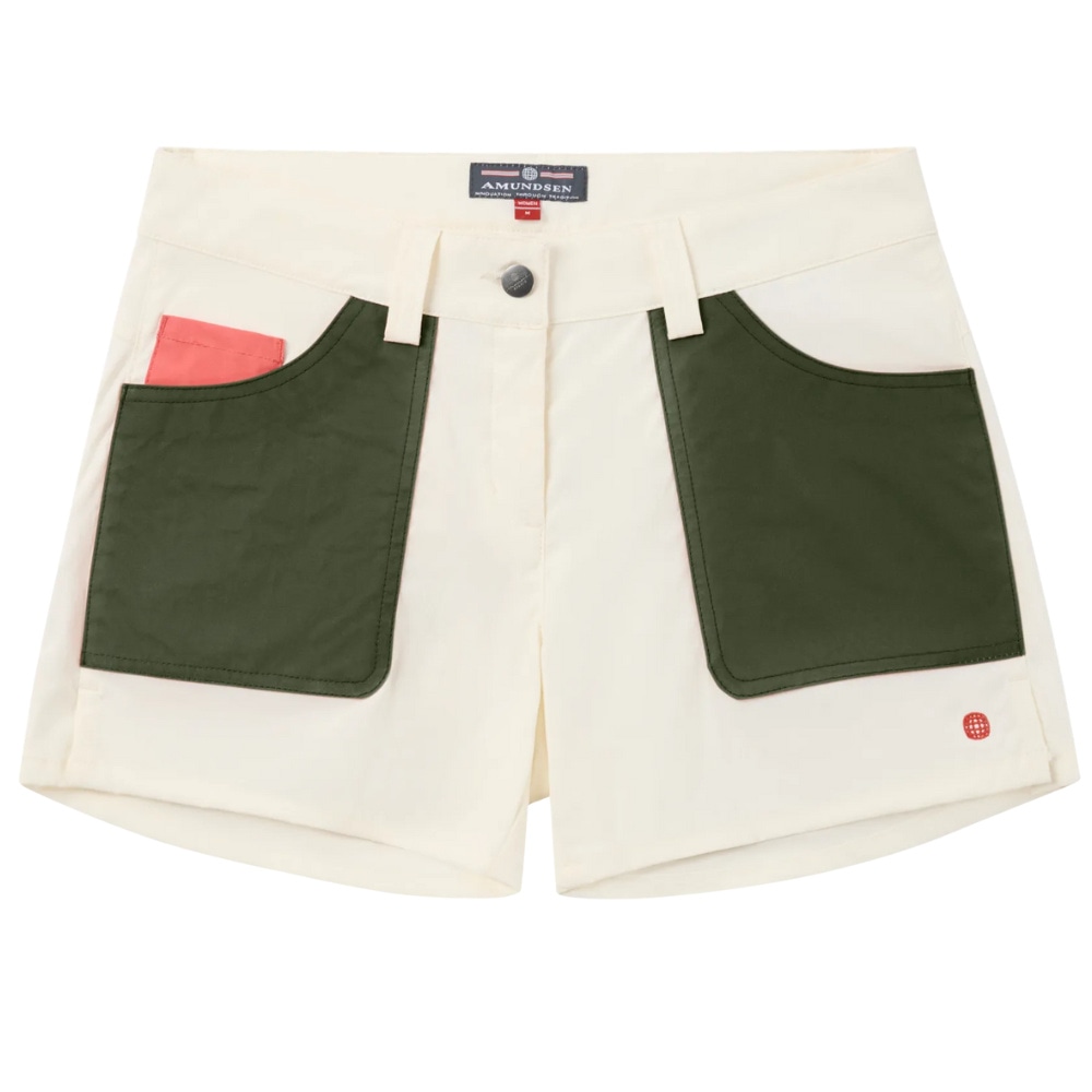 productImage: 5Incher Field Shorts Womens Offwhite/Green