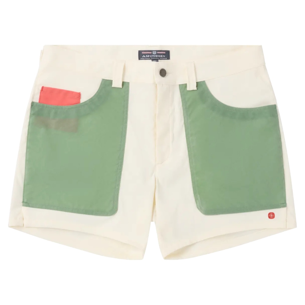 productImage: 5Incher Field Shorts Mens Offwhite/Willow Green
