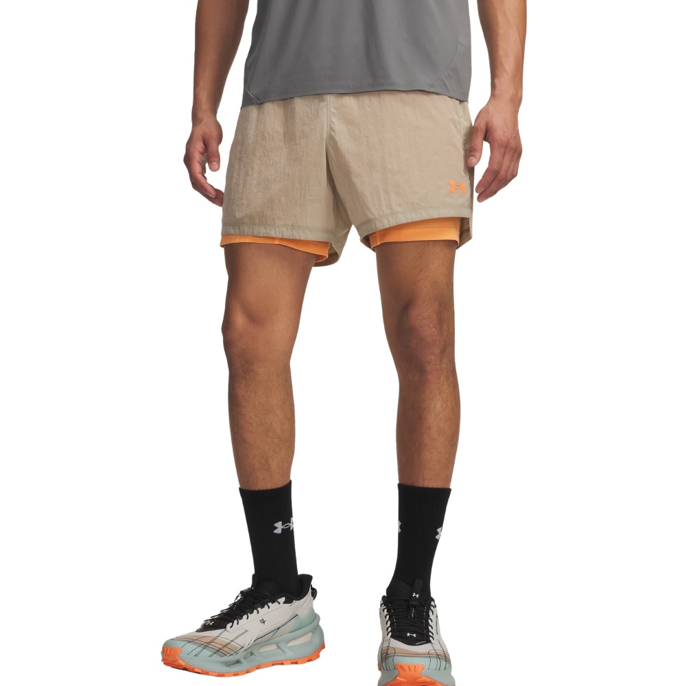 productImage: UA M's Trail Run 5' Lined Short City Khaki