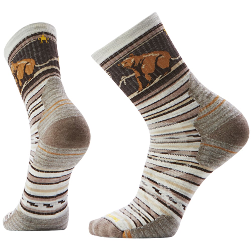 productImage: Hike Targeted Bear Stripe Mid Crew Ash
