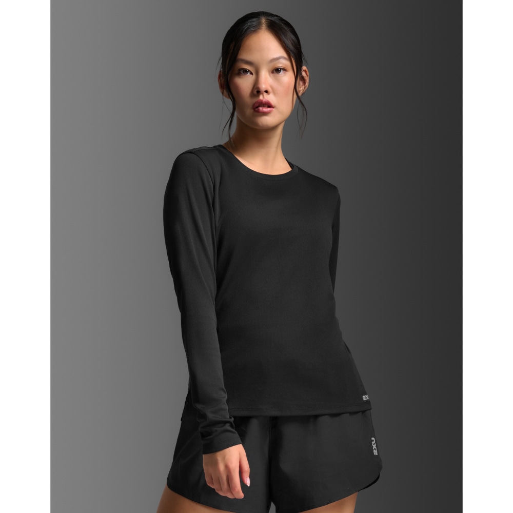 productImage: Aero Mesh Long Sleeve Black/Silver Reflective