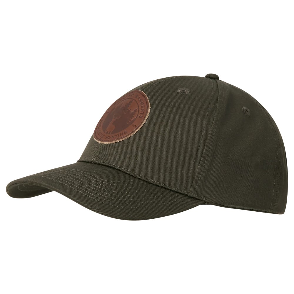 productImage: Herre Marl Cap Pine Green