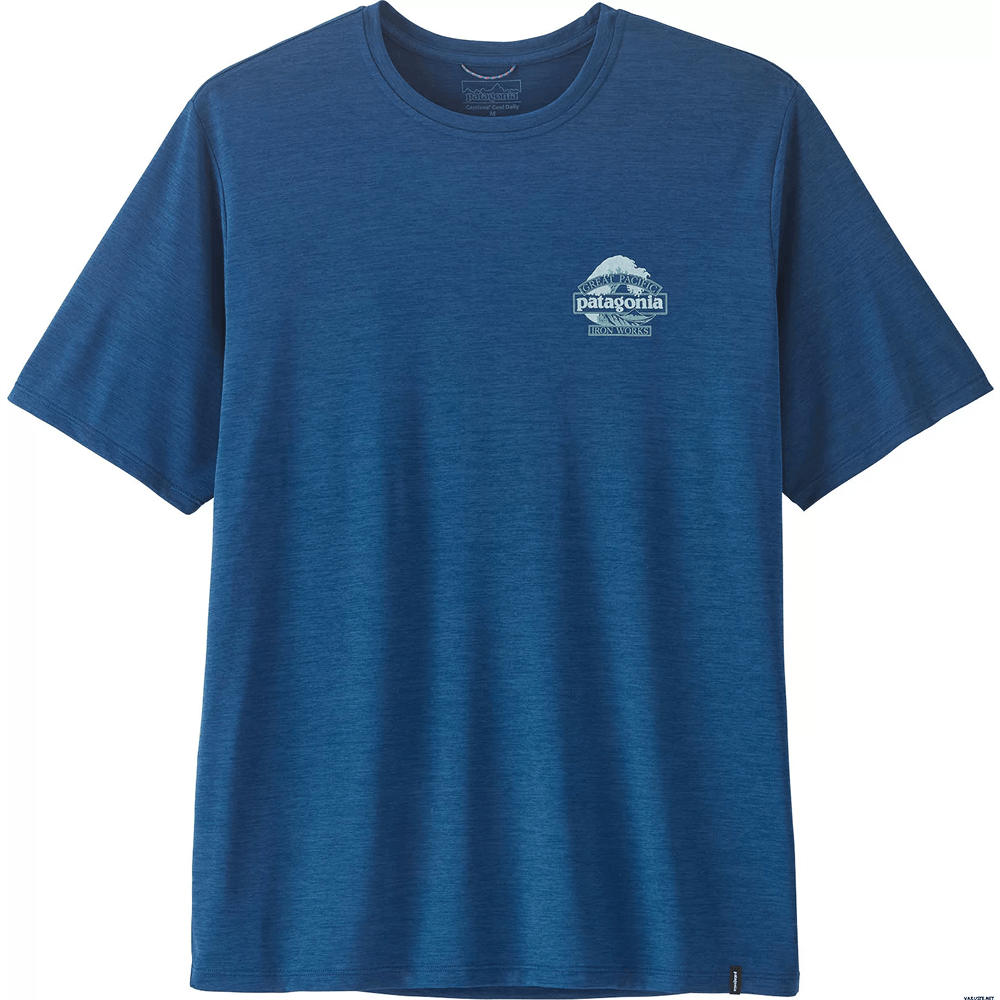 productImage: M Cap Cool Daily Shirt - Great Waves Clement Blue - Light Clement Blue X