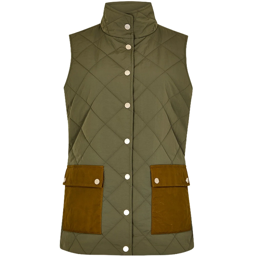 productImage: Clashmore Women's Quilted Gilet Kelp