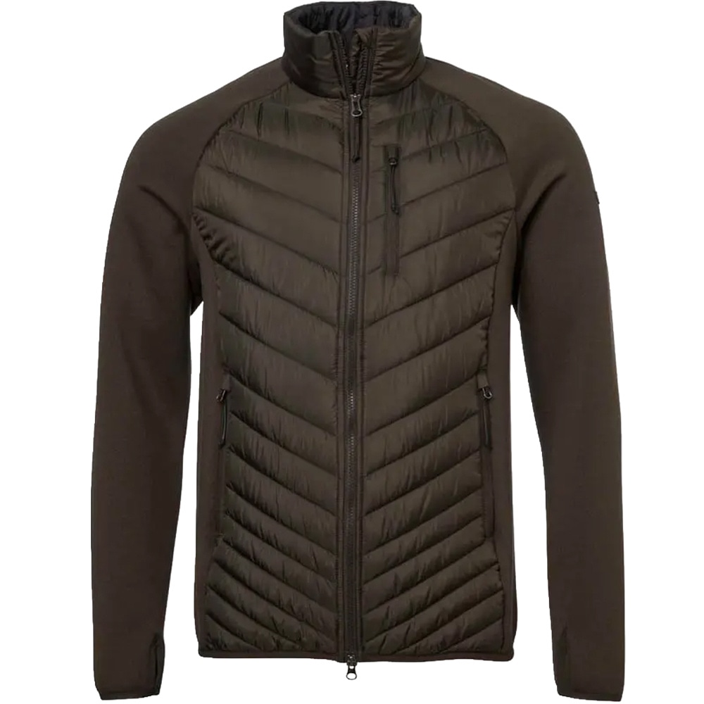 productImage: Hunter Hybrid Jacket Men Leather Brown