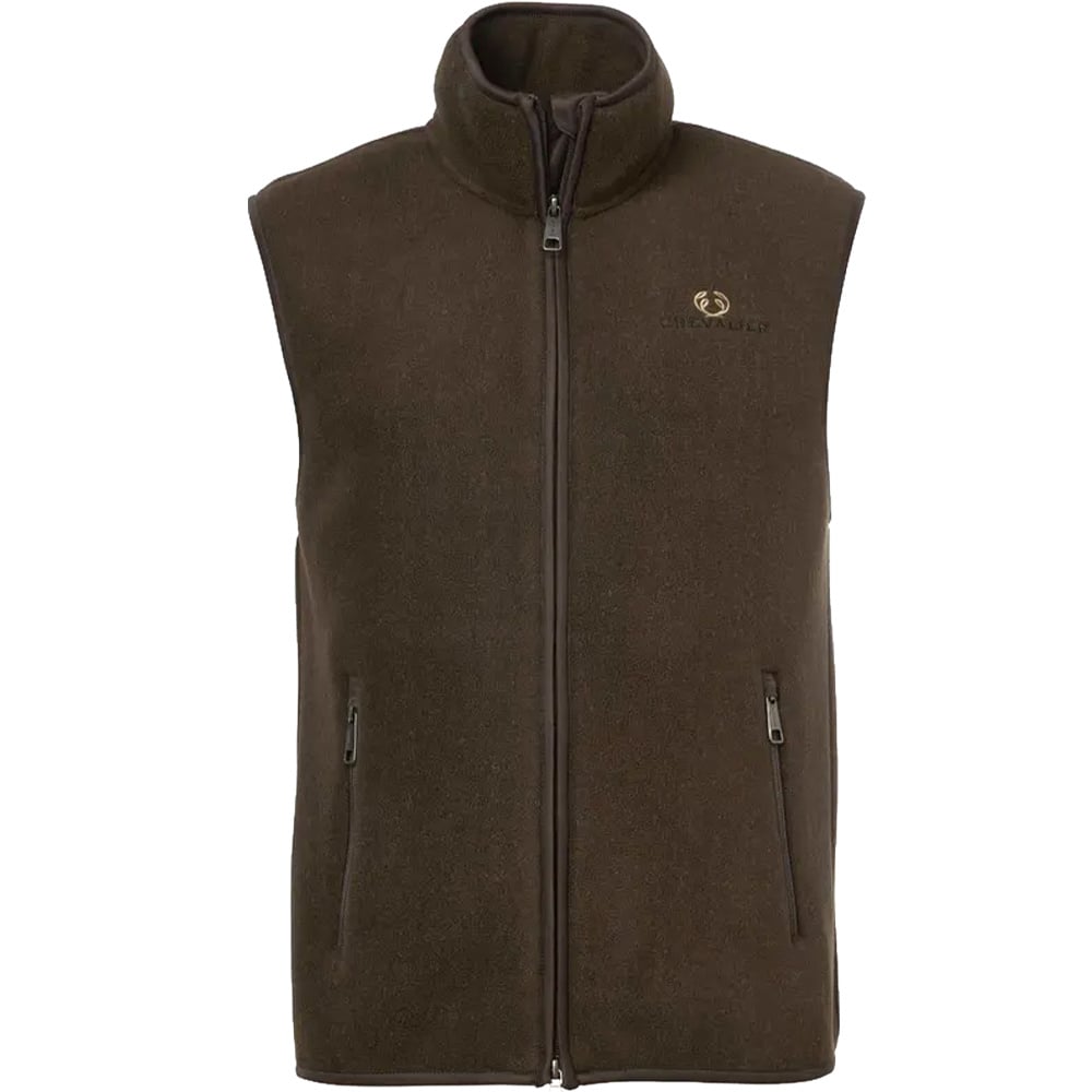 productImage: Mainstone Fleece Vest Men Brown