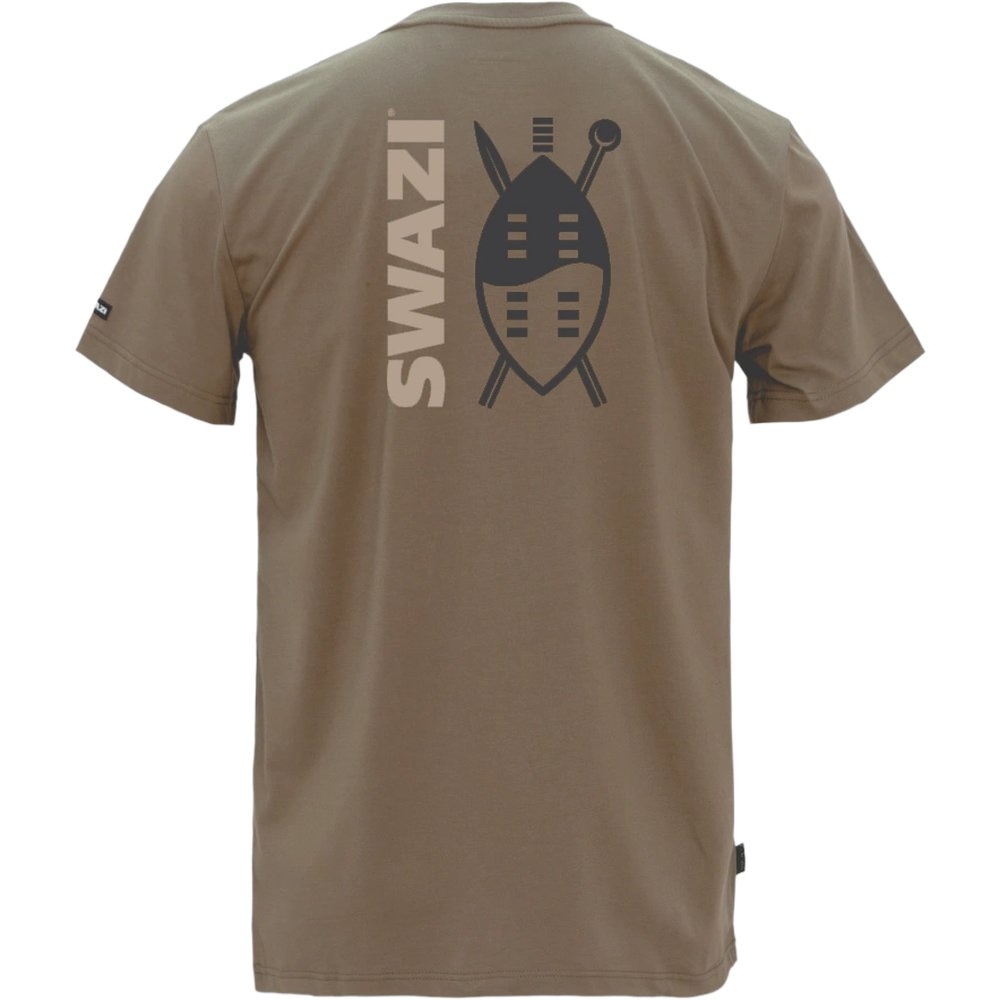 productImage: M's Swazi Reverse Shield Tee European Olive