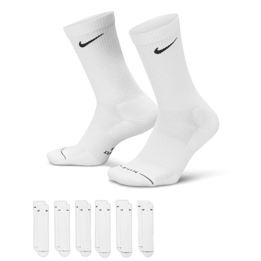 productImage: Everyday Elevated Crew Socks (6 Pairs) White