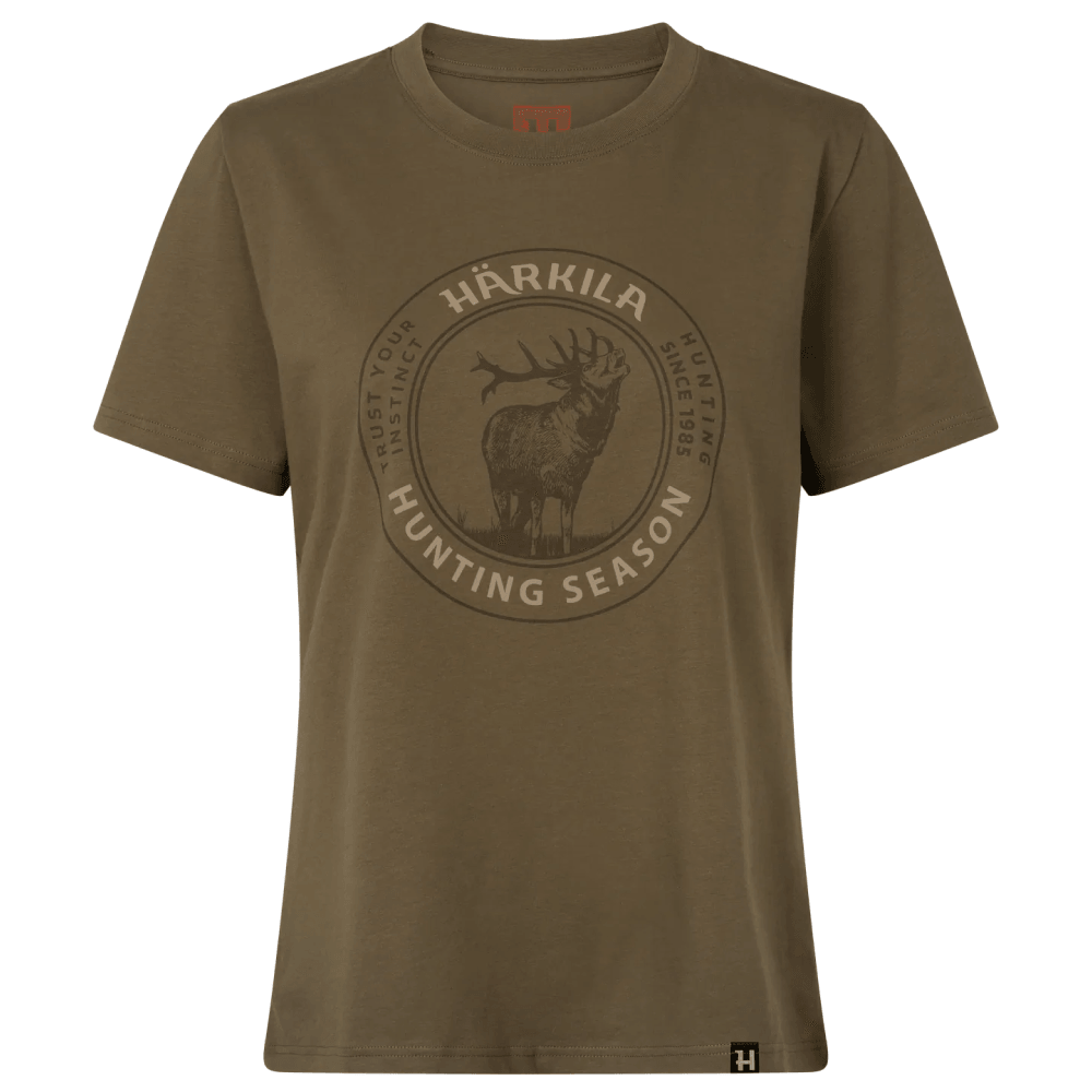 productImage: Stag Badge S/S T-Shirt Dam Beech