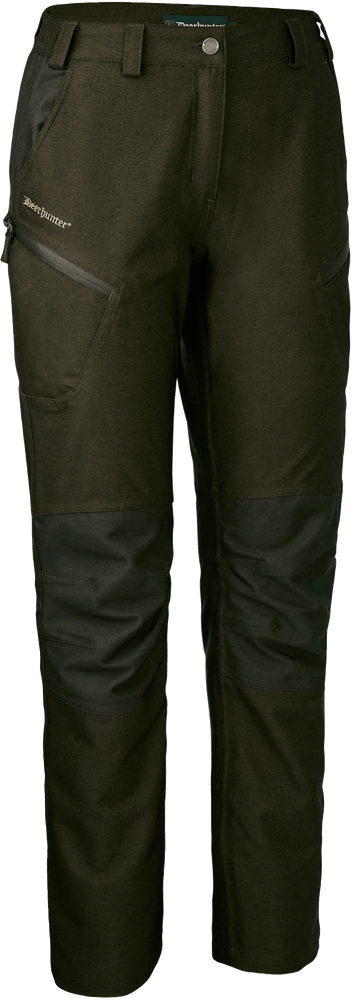 productImage: Lady Chasse Trousers Olive Night Melange