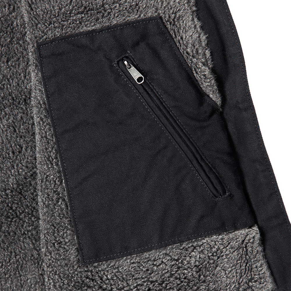 productImage: Carhartt W's Sherpa Lined Mock Neck Vest Black