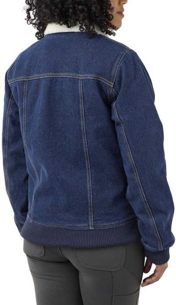 productImage: Carhartt W's Relaxed Fit Denim Sherpa Lined Jacket Beech