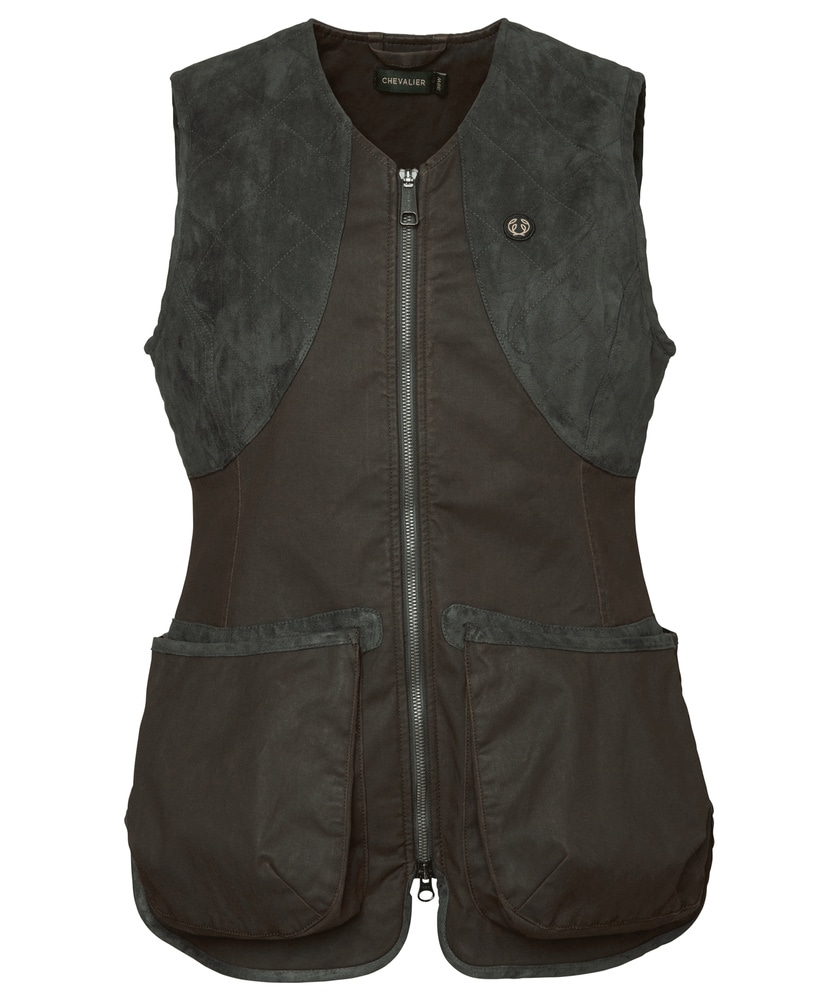 productImage: Vintage Dogsport Vest Women Leather Brown