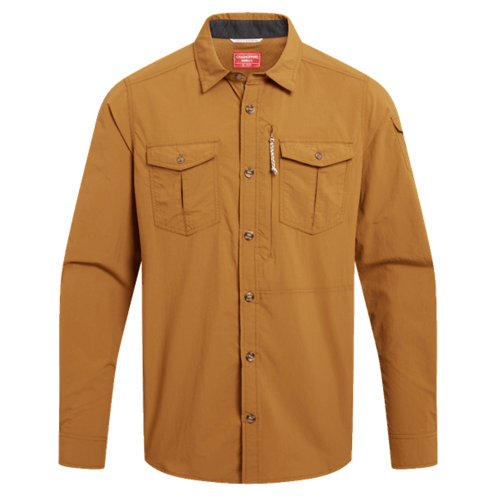 productImage: M's Nosilife Adventure Long Sleeved Shirt Iii Deep Henna