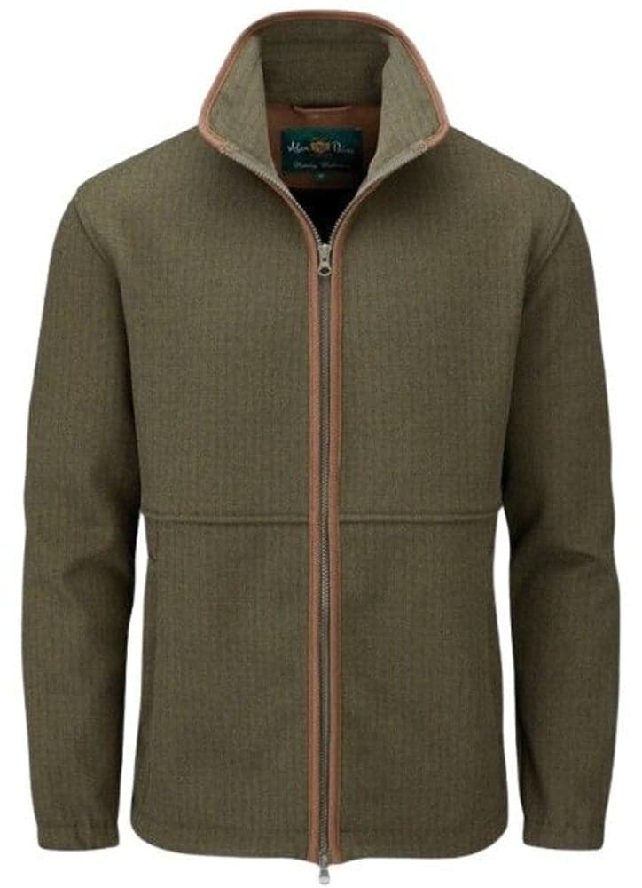 Green Herringbone