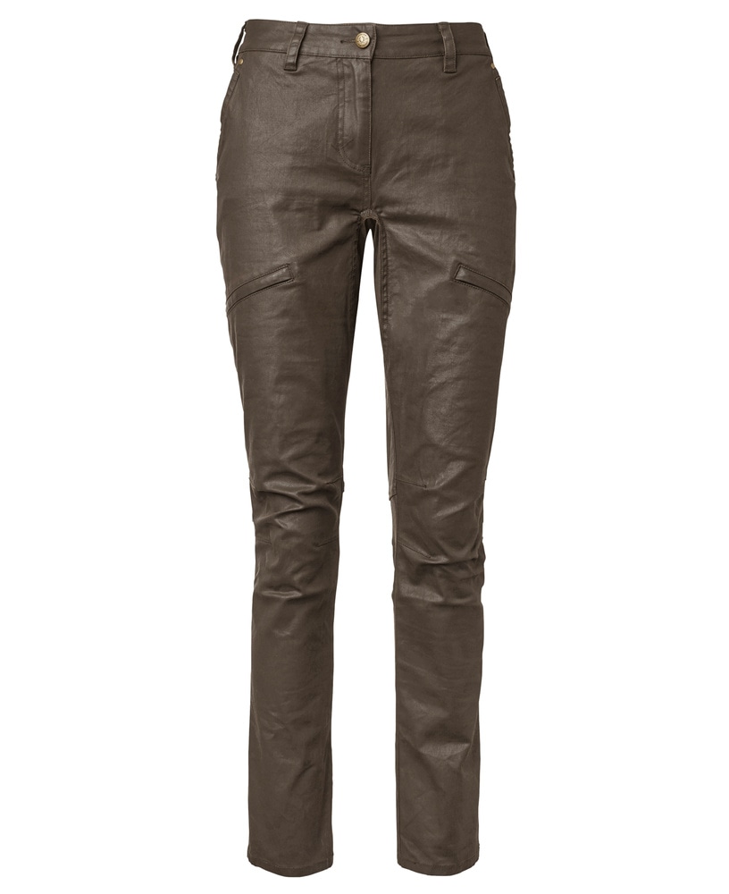 productImage: Vintage Original Pants Women Leather Brown