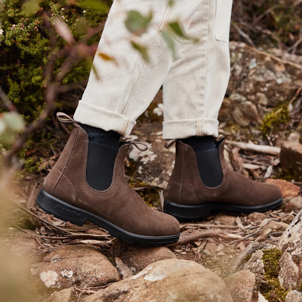 productImage: 2410 Elastic Sided Boot Brown Unisex