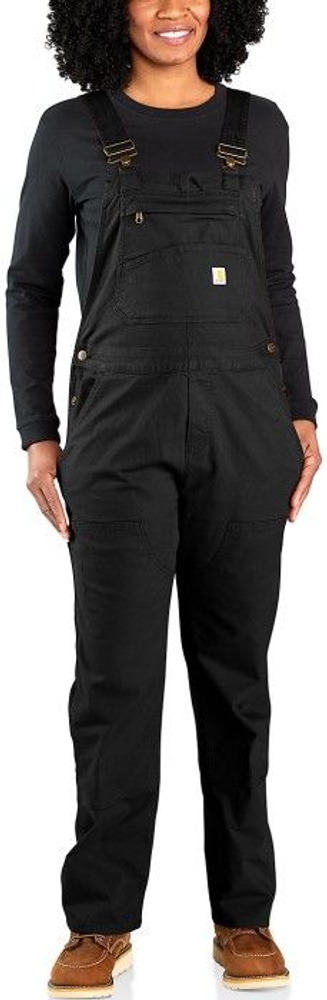 productImage: Carhartt W's Ashland Loose Fit Denim Bib Overal Black