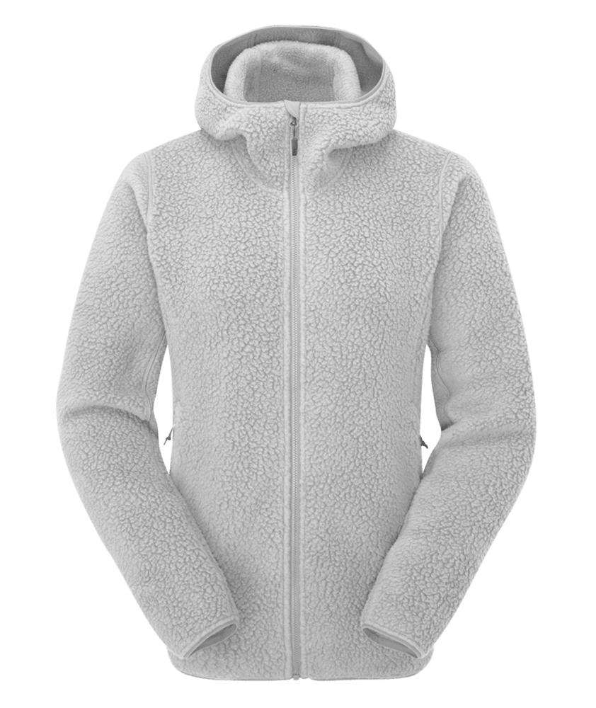 productImage: Shearling Hoody Wmns Pewter