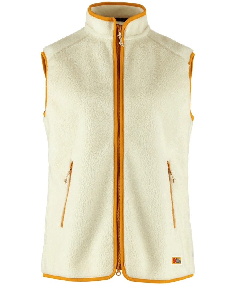 productImage: Vardag Pile Fleece Vest W Chalk White