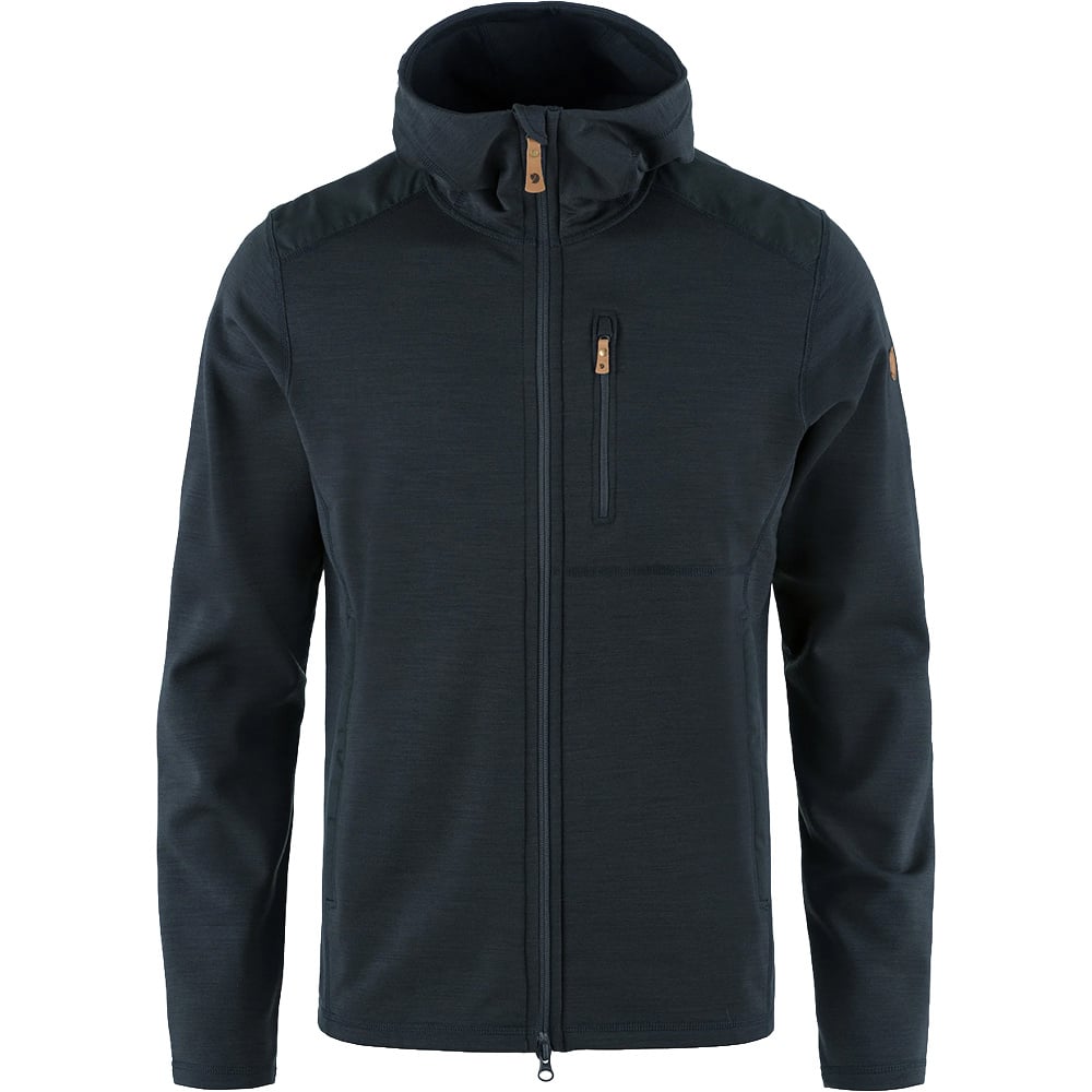 productImage: Keb Fleece Hoodie M Dark Navy