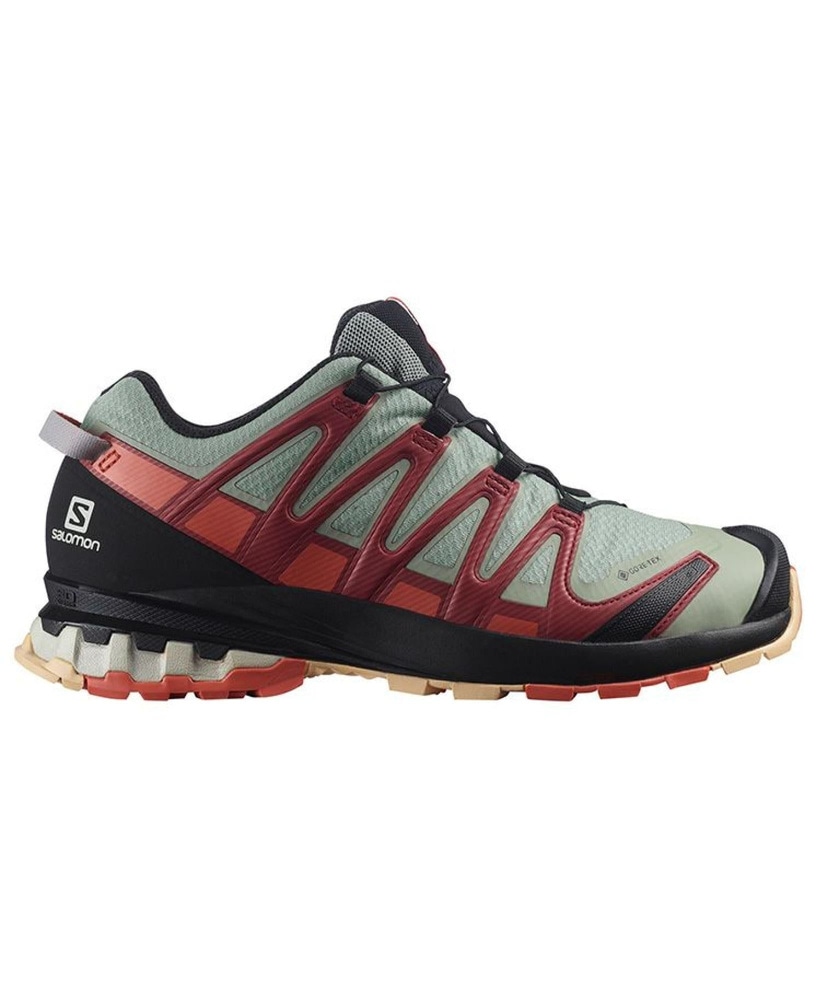 productImage: XA PRO 3D v8 GTX Ws Wrought Iron/Burnt Sienna/Biking Red