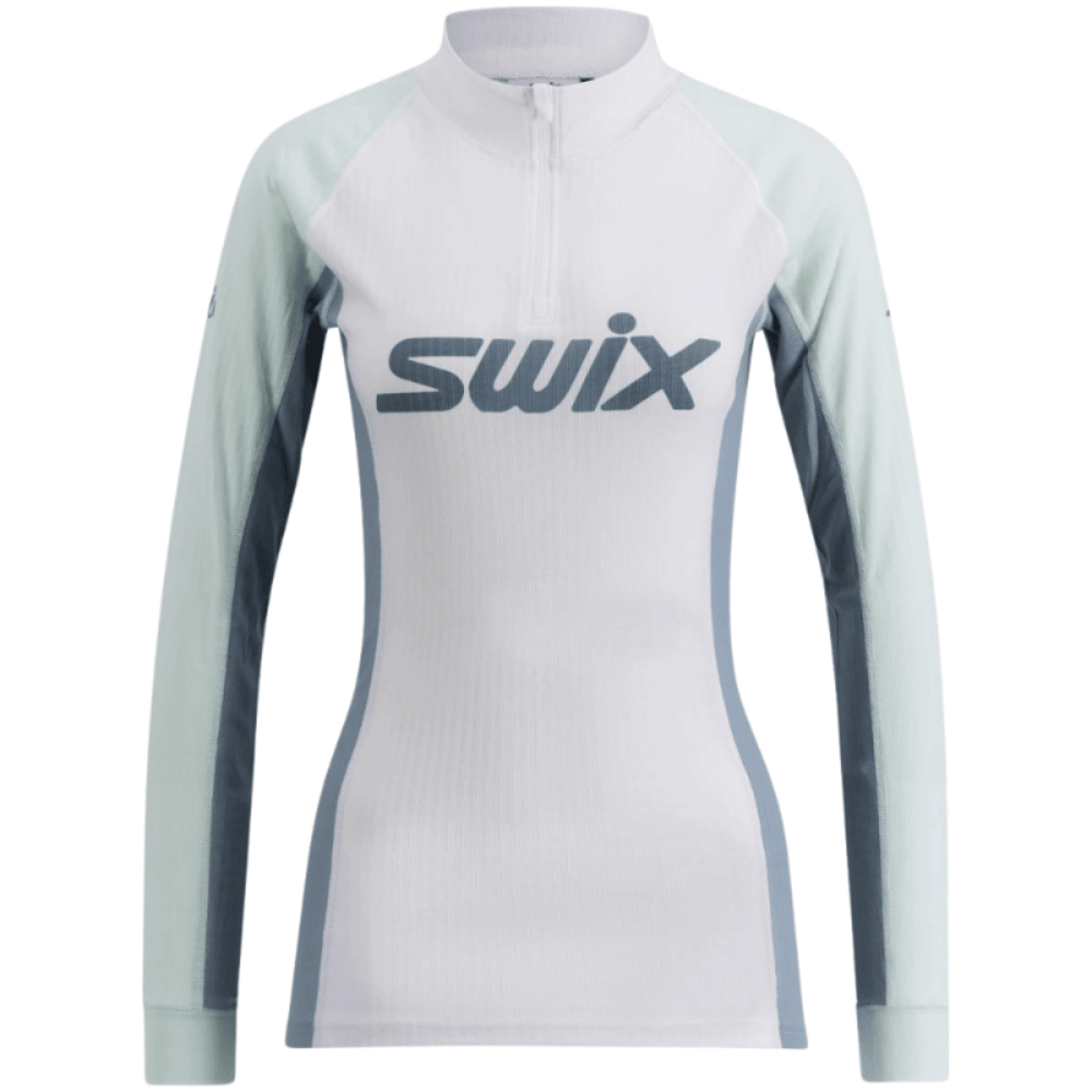 productImage: RaceX Classic Half Zip W Bright White/ Glacier