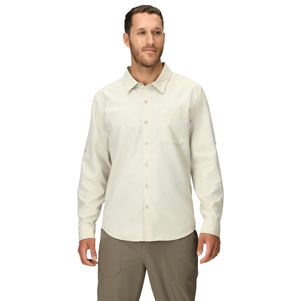 productImage: M's Airexchange Upf 40 Ls Shirt Birch Bark