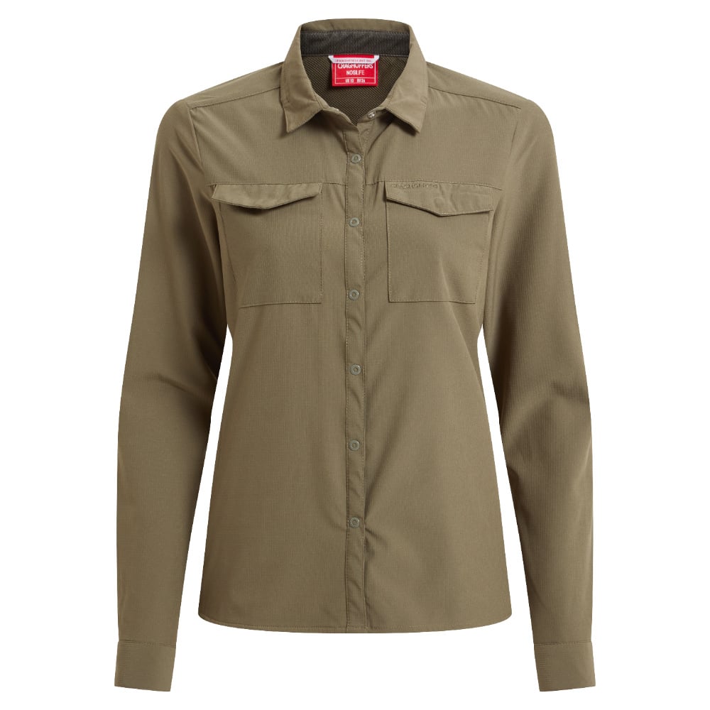 productImage: W's Nosilife Pro Long Sleeved Shirt Iii Wild Olive