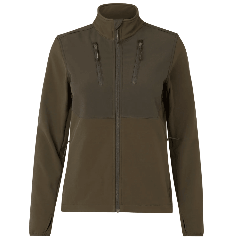 productImage: Scandinavian Softshelljakke Dame Willow Green/Shadow Brown