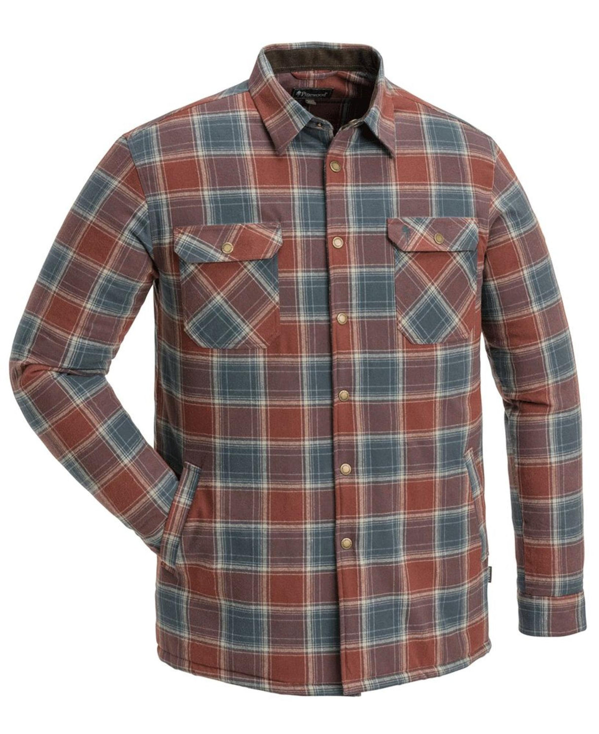 Finnveden Checked Padded Overshirt