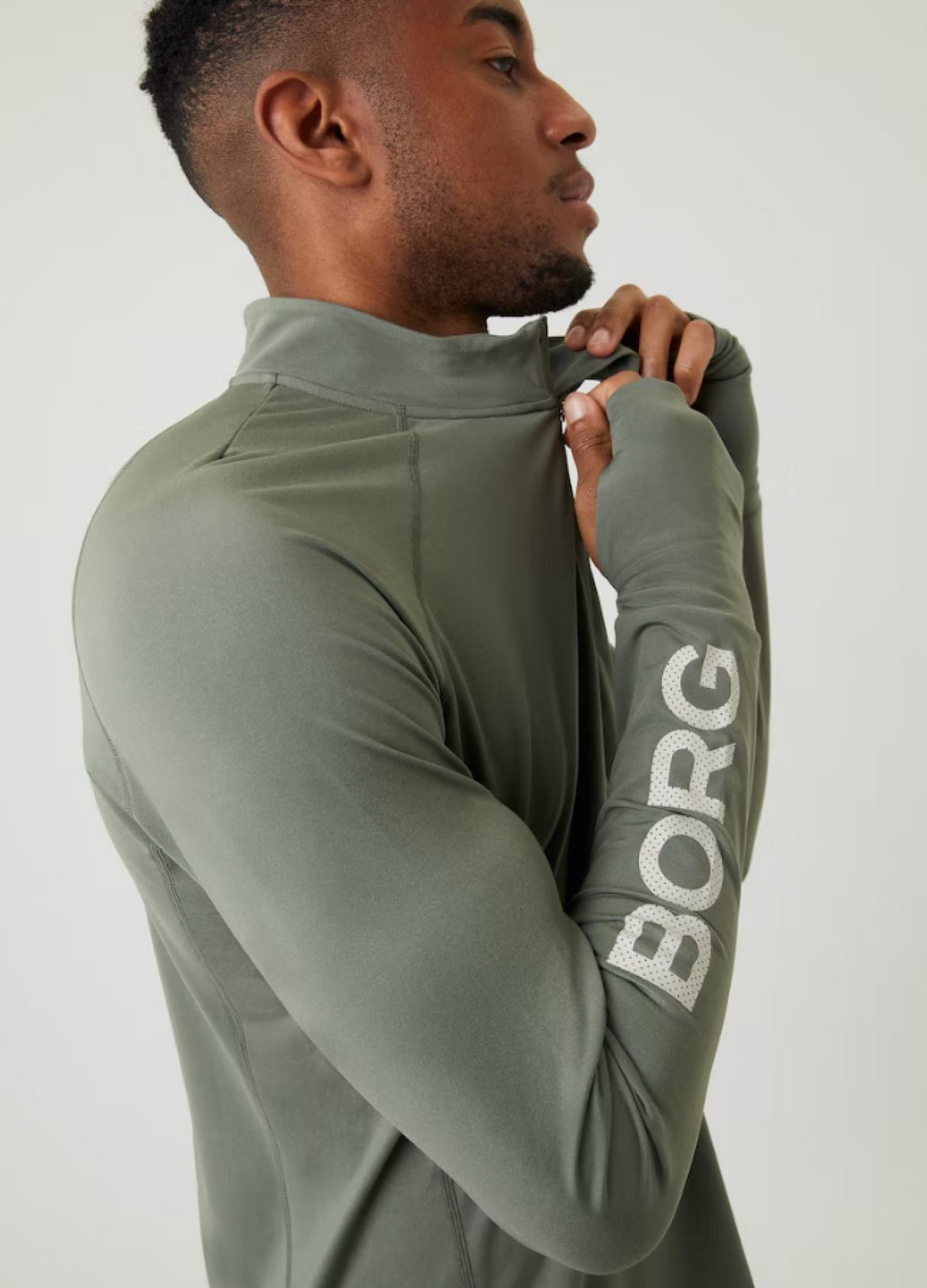 Borg Midlayer Half Zip