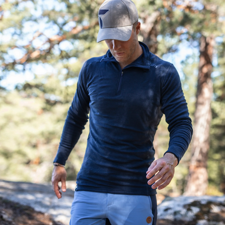 Mens Polarflik Half Zip