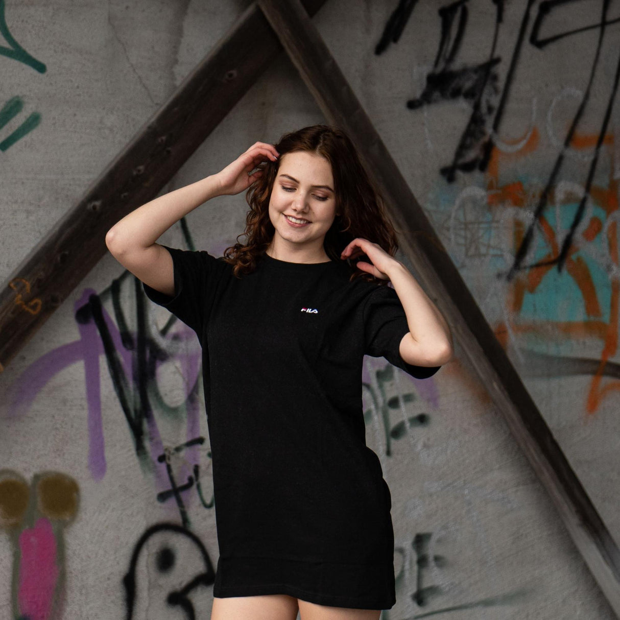 WOMEN ELLE tee dress