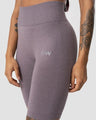 Define Seamless Bikers Faded Violet Melange - L