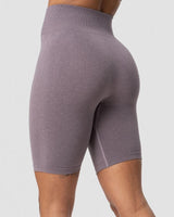 Define Seamless Bikers Faded Violet Melange - S