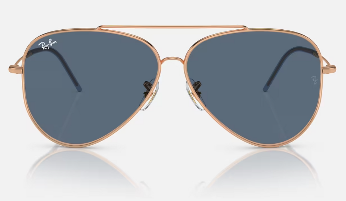 Aviator Reverse Polished Rose Gold