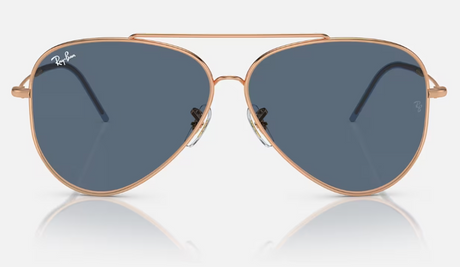 Aviator Reverse Polished Rose Gold