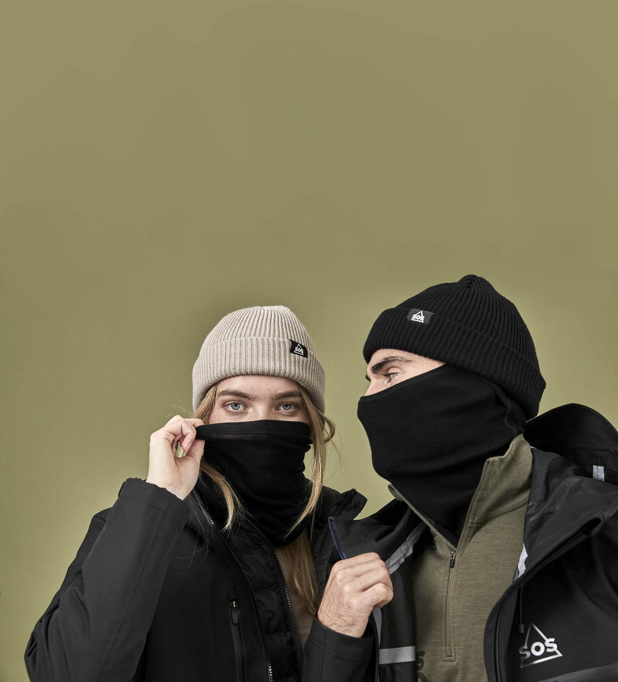 Treble Cone Wool Balaclava