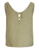 Safari Linen Top Womens